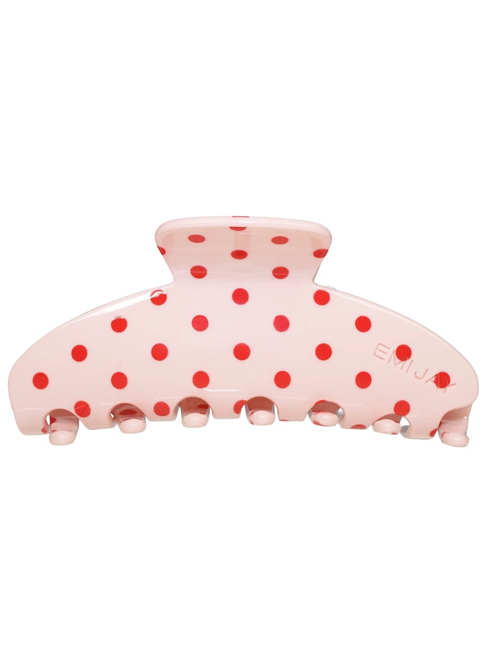 Emi Jay Big Effing Clip Pink Polka Dot Limited Edition - Picture 2 of 5